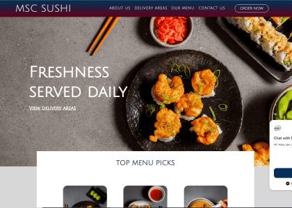 Phathus Designs- Digital Agency-MSC SUSHI websites
